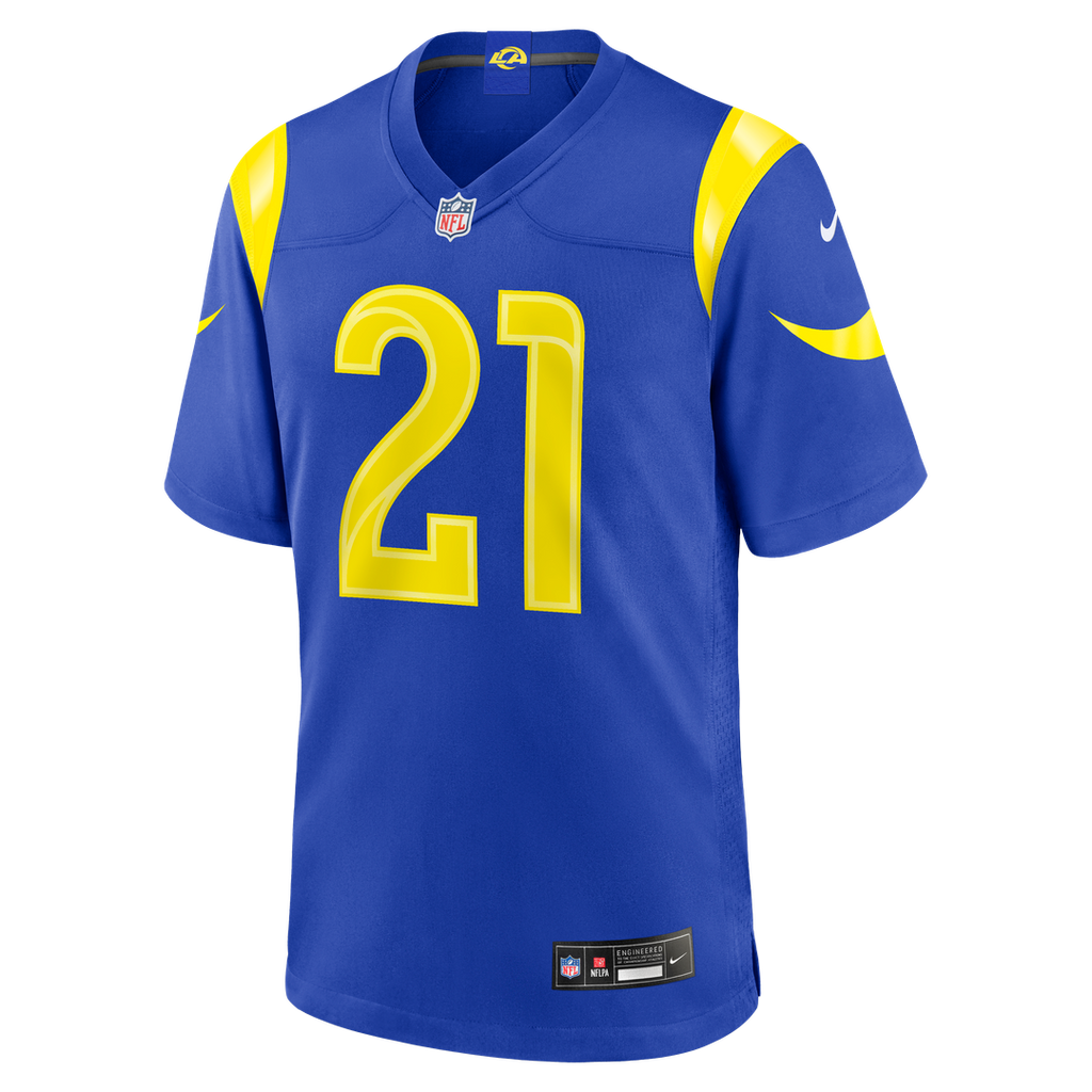 Los Angeles Rams Cam Lampkin Nike Royal Team Game Jersey