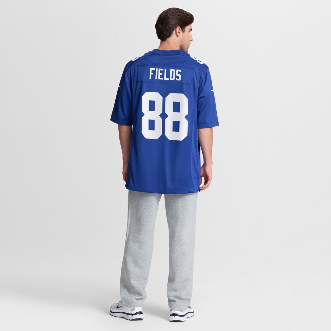New York Giants Malachi Fields Nike Royal Team Game Jersey