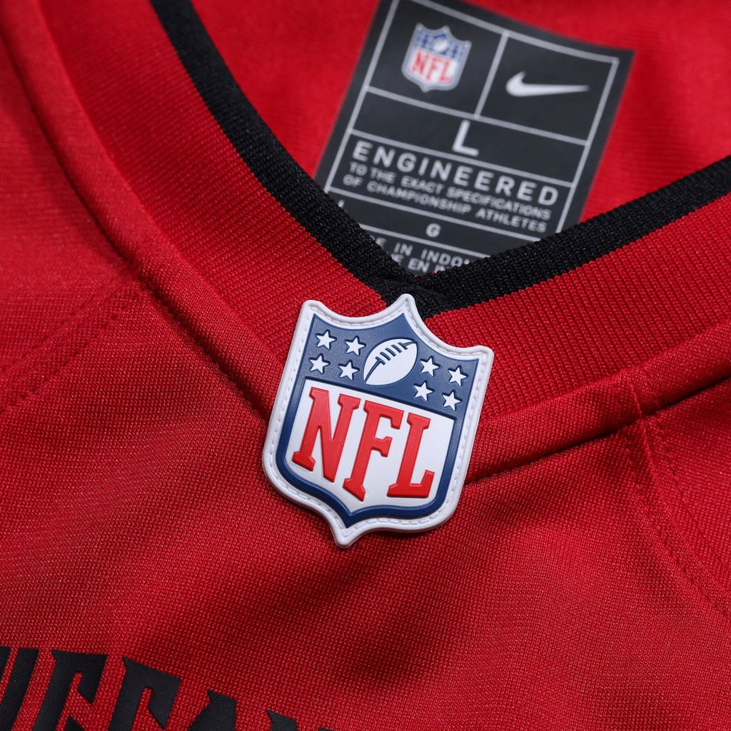 Tampa Bay Buccaneers Mike Alstott Nike Red Retired Player Game Jersey