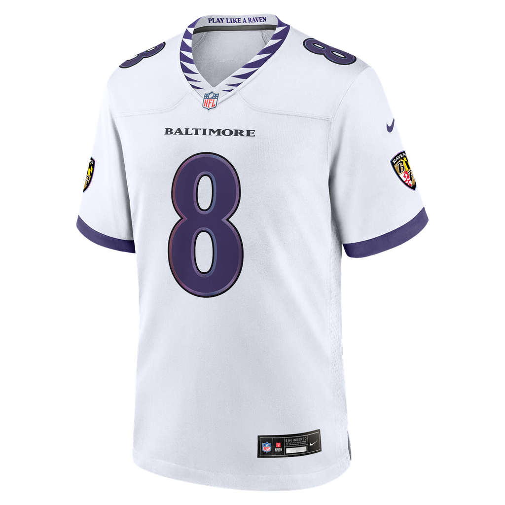 Baltimore Ravens Lamar Jackson Nike Purple Alternate Game Jersey