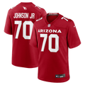 Arizona Cardinals Paris Johnson Jr. Nike Cardinal Game Jersey