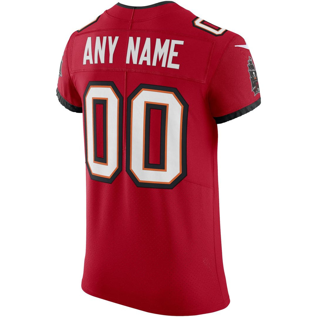 Tampa Bay Buccaneers Nike Red Vapor Elite Custom Jersey