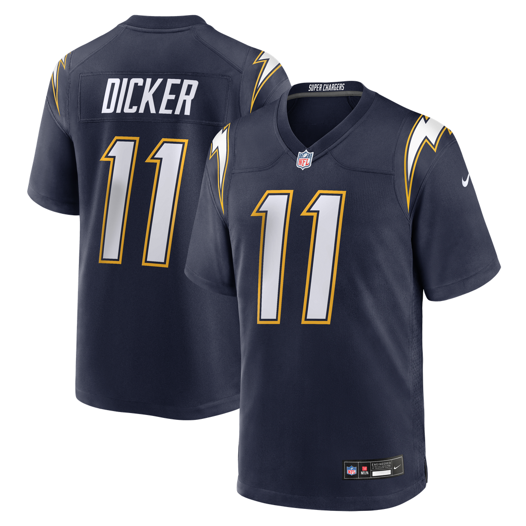 Los Angeles Chargers Cameron Dicker Nike Powder Blue Game Jersey