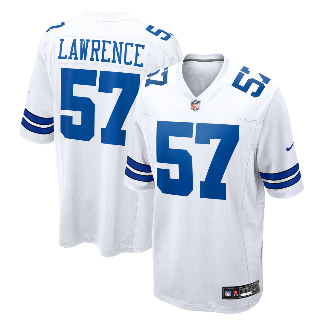 Dallas Cowboys Malachi Lawrence Nike Navy Team Game Jersey