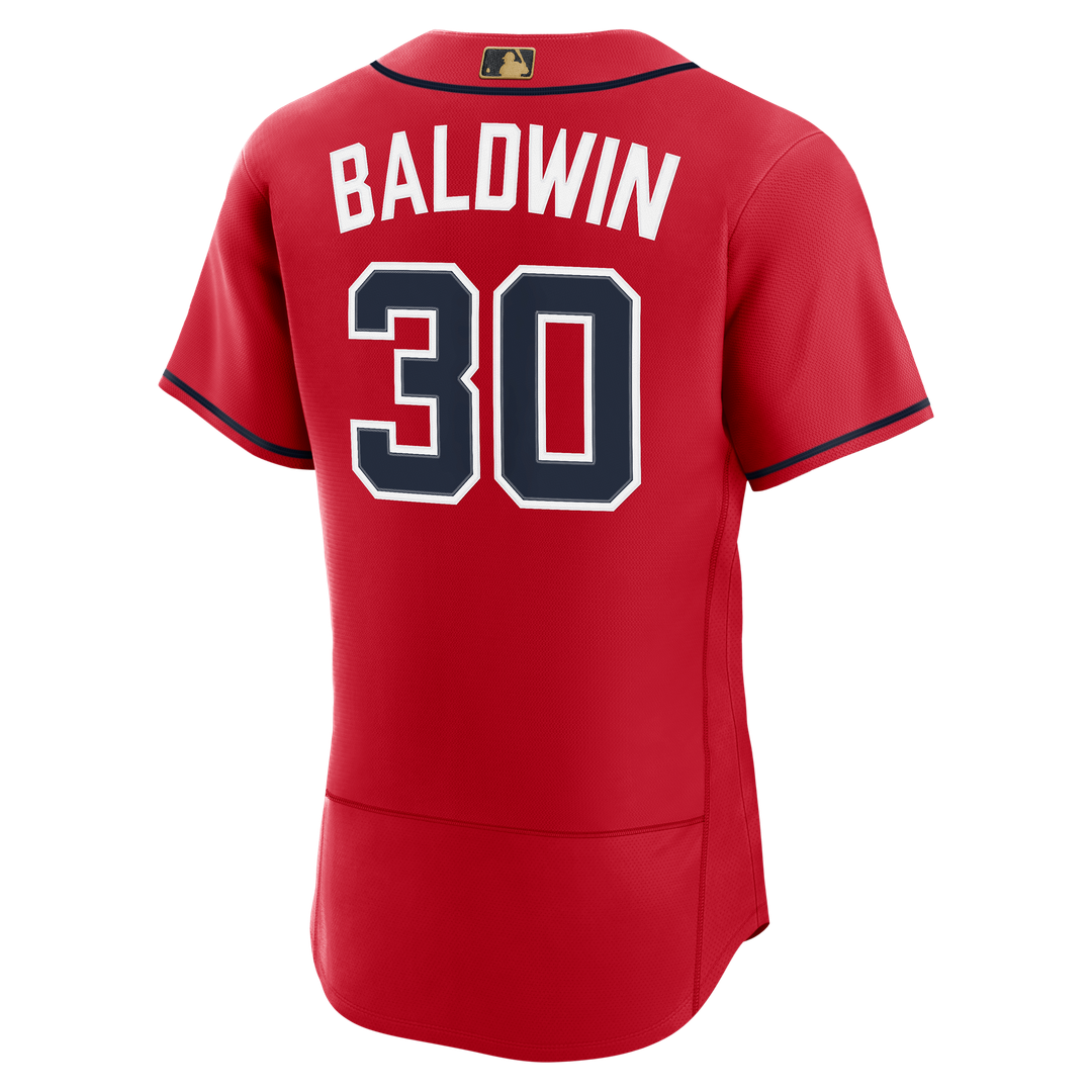 Atlanta Braves Drake Baldwin Nike Red MLB Awards Authentic Jersey