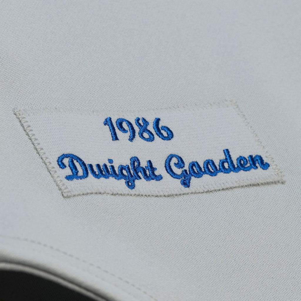 New York Mets Dwight Gooden Mitchell & Ness White 1986 Authentic Jersey