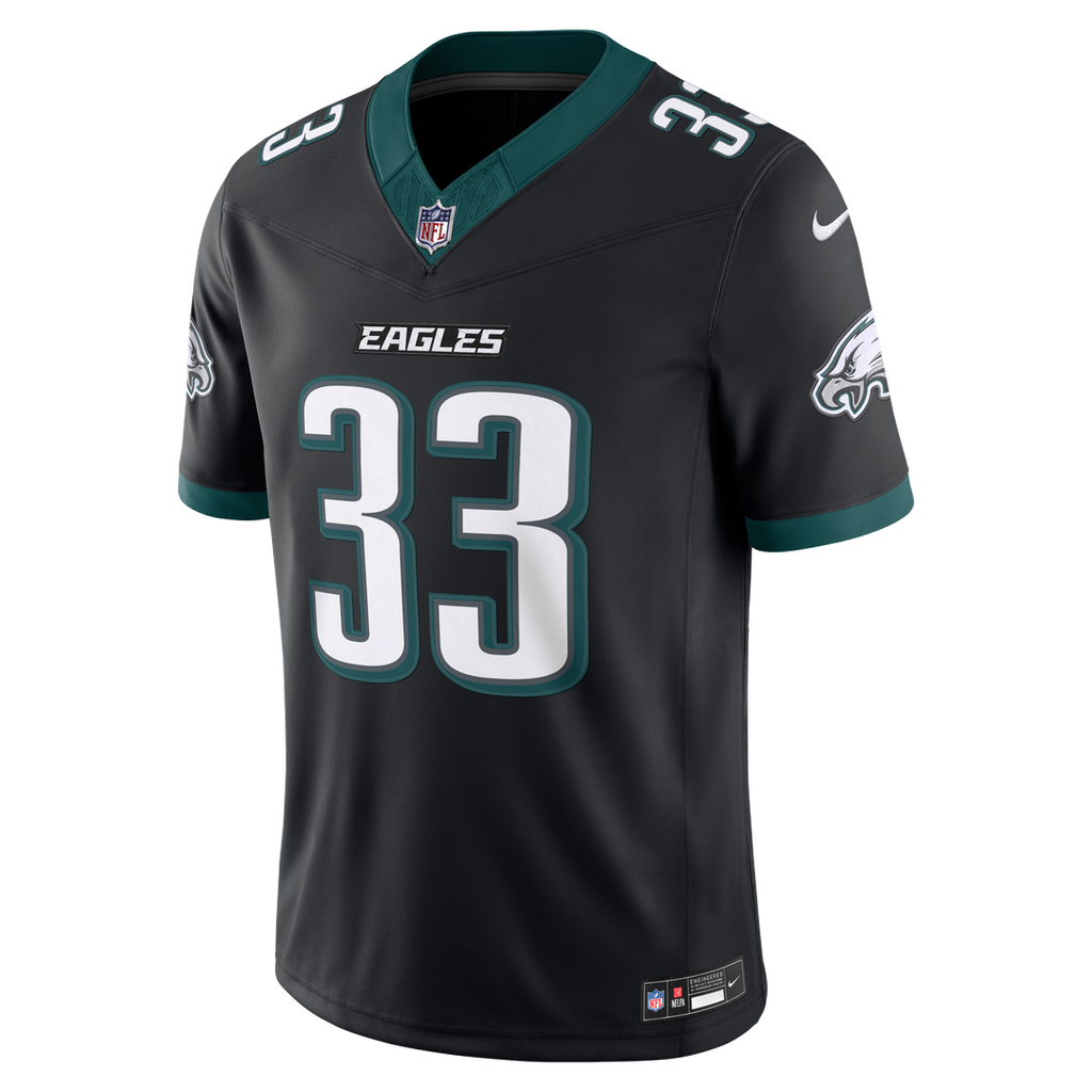 Philadelphia Eagles Cooper DeJean Nike Black Alternate Vapor F.U.S.E. Stitched Limited Jersey