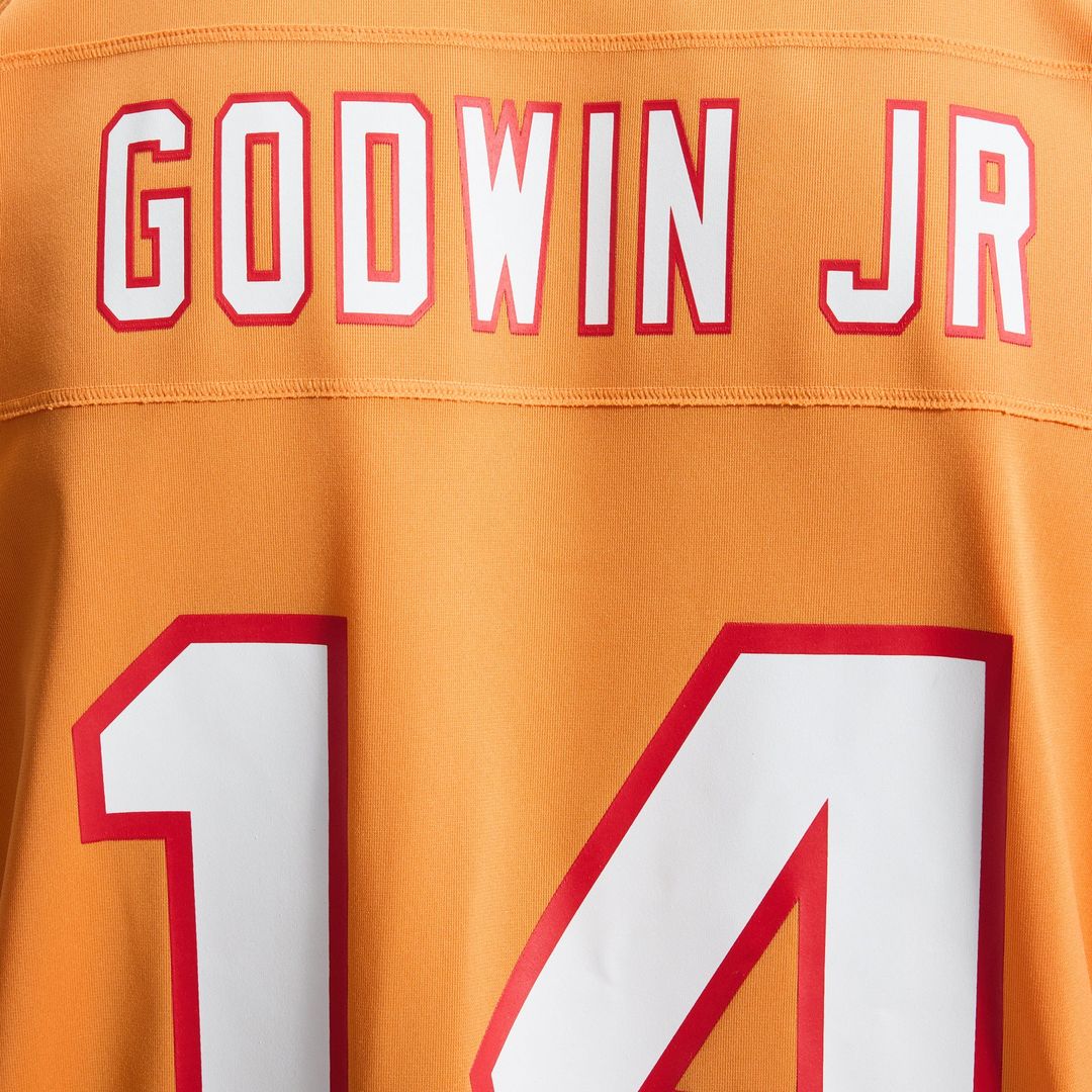 Tampa Bay Buccaneers Chris Godwin Jr. Nike White Game Player Jersey