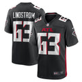 Atlanta Falcons Chris Lindstrom Nike Black Team Game Jersey