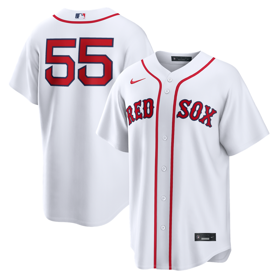 Boston Red Sox Ranger Suárez Nike White Home Replica Jersey