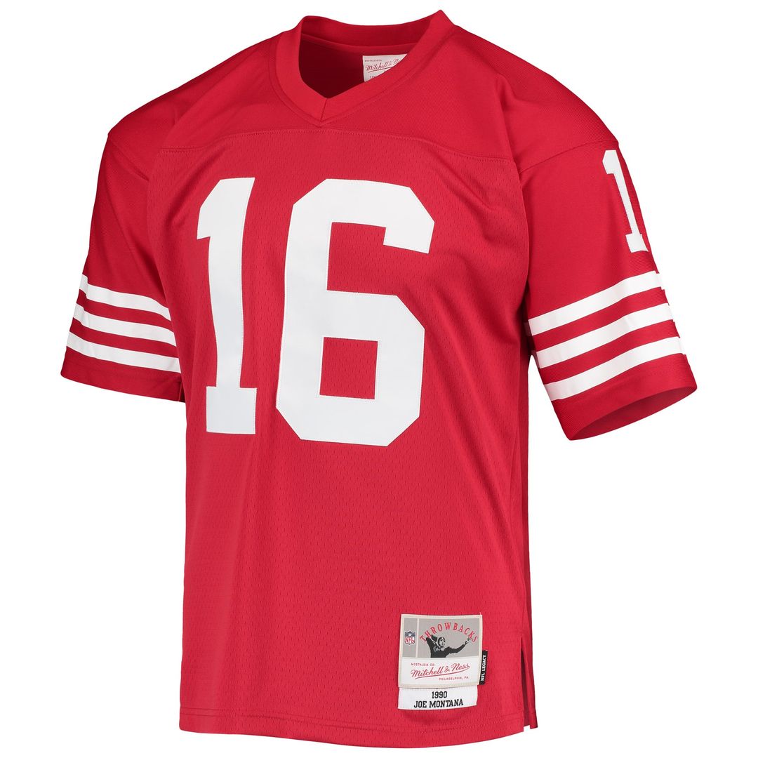 San Francisco 49ers Joe Montana Mitchell & Ness White 1990 Legacy Replica Jersey
