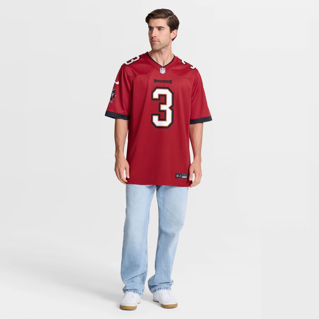Tampa Bay Buccaneers Rueben Bain Jr. Nike White Game Jersey