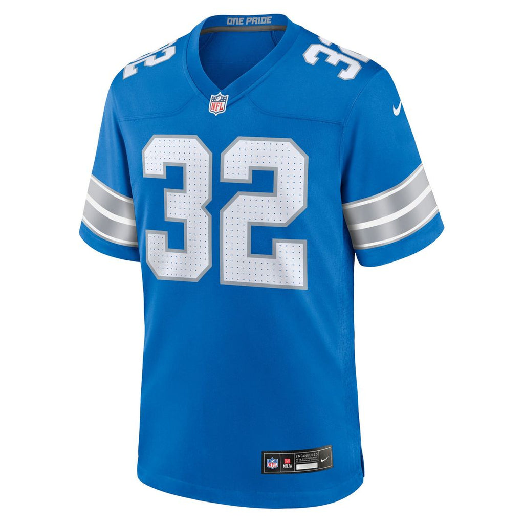Detroit Lions Brian Branch Nike White White Game Jersey