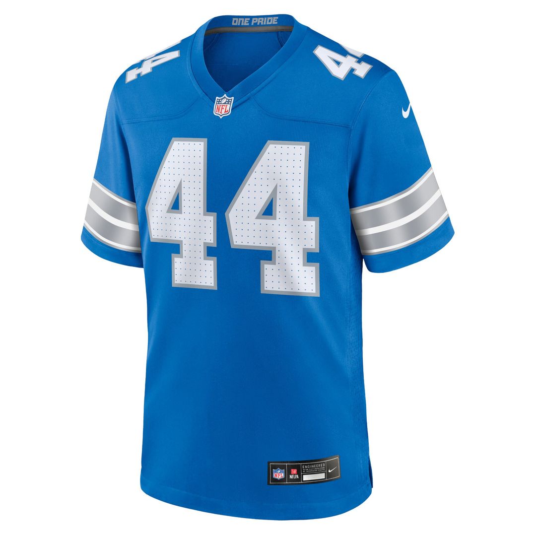 Detroit Lions Malcolm Rodriguez Nike Black 2nd Alternate Game Jersey