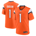 Denver Broncos Evan Engram Nike Orange Team Game Jersey