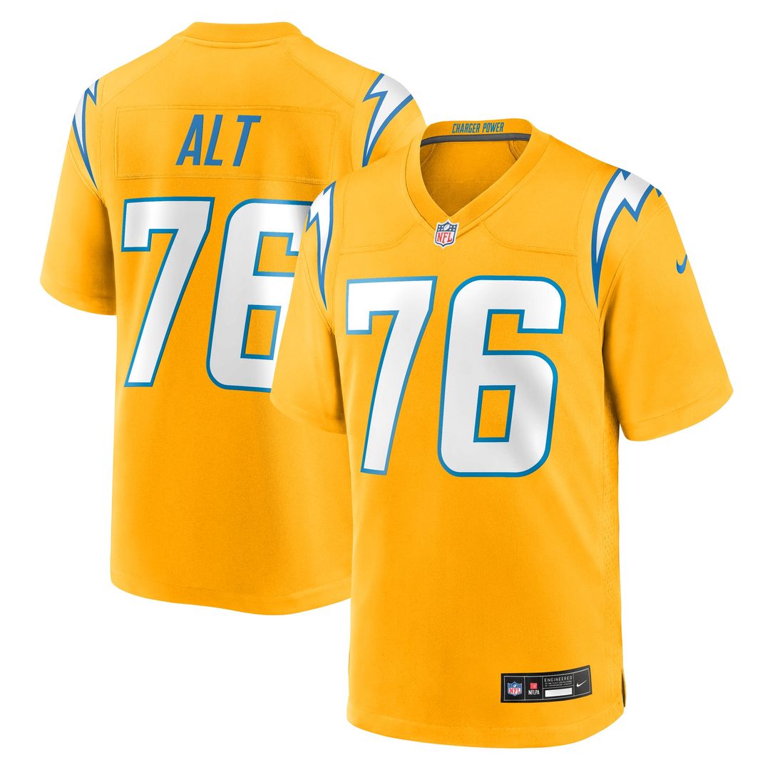 Los Angeles Chargers Joe Alt Nike Powder Blue Player Game Jersey