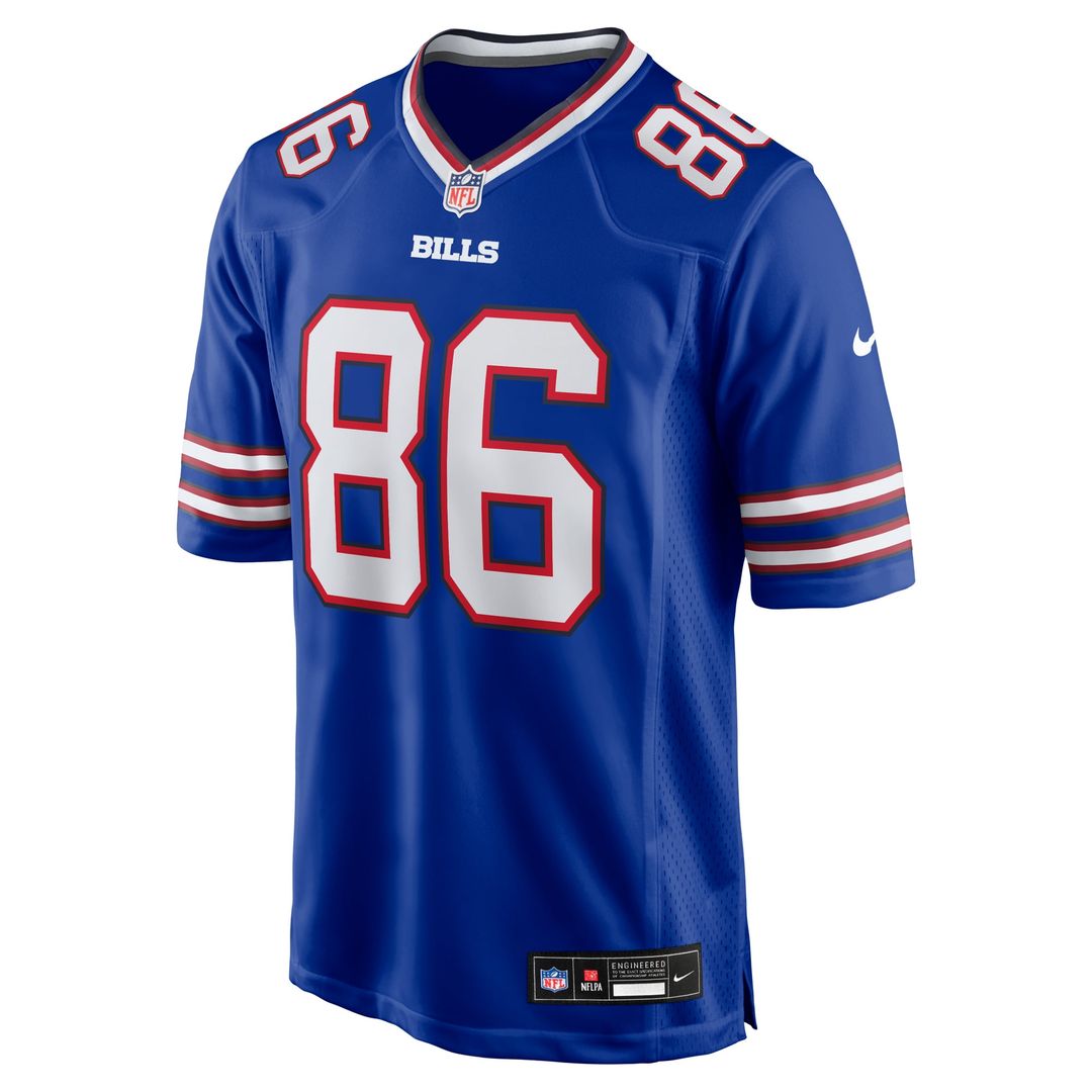 Buffalo Bills Dalton Kincaid Nike Gray Nickel City Game Jersey