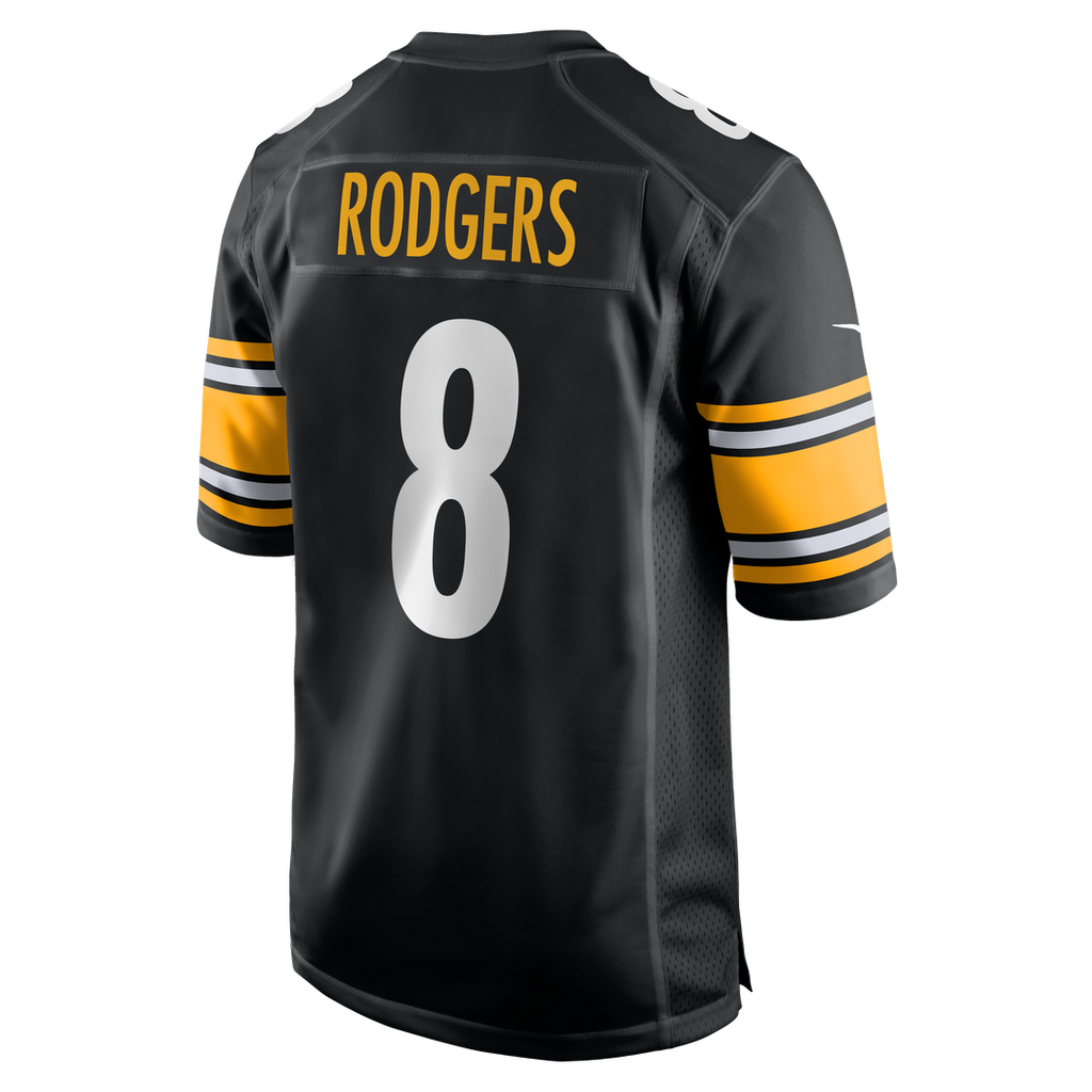 Pittsburgh Steelers Aaron Rodgers Nike White Game Jersey