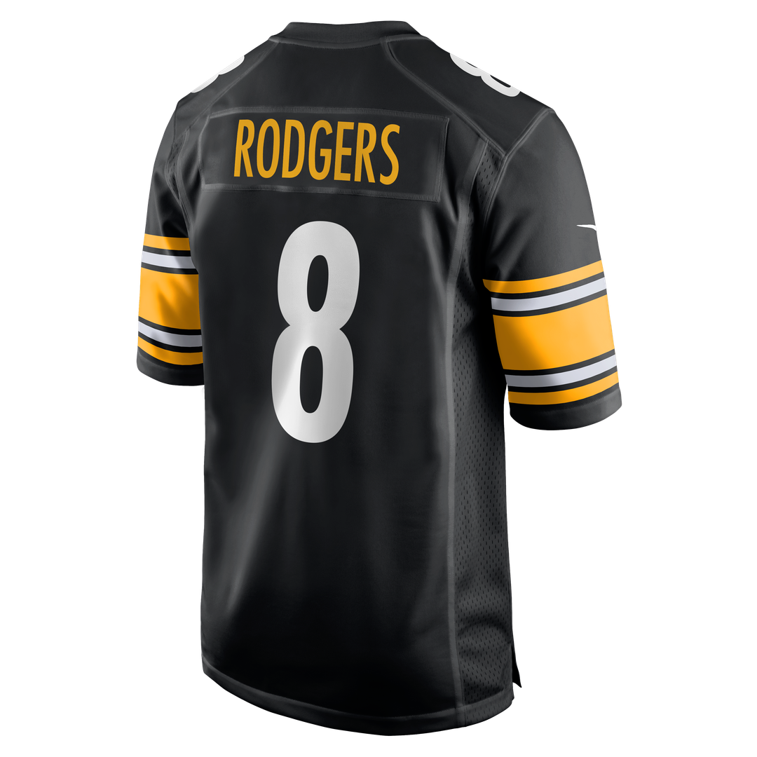 Pittsburgh Steelers Aaron Rodgers Nike Gold Alternate 1933 Throwback Game Jersey