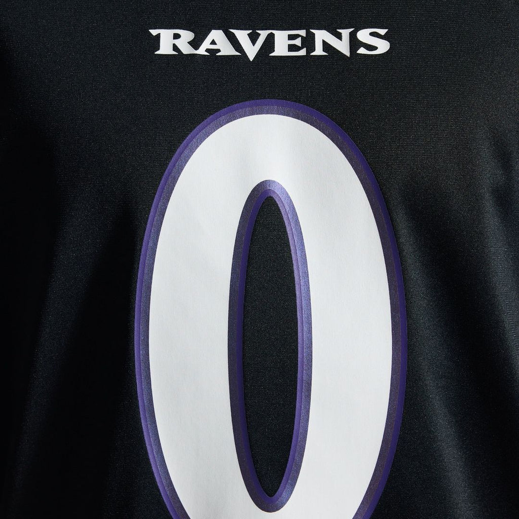 Baltimore Ravens Roquan Smith Nike Black Alternate Game Jersey