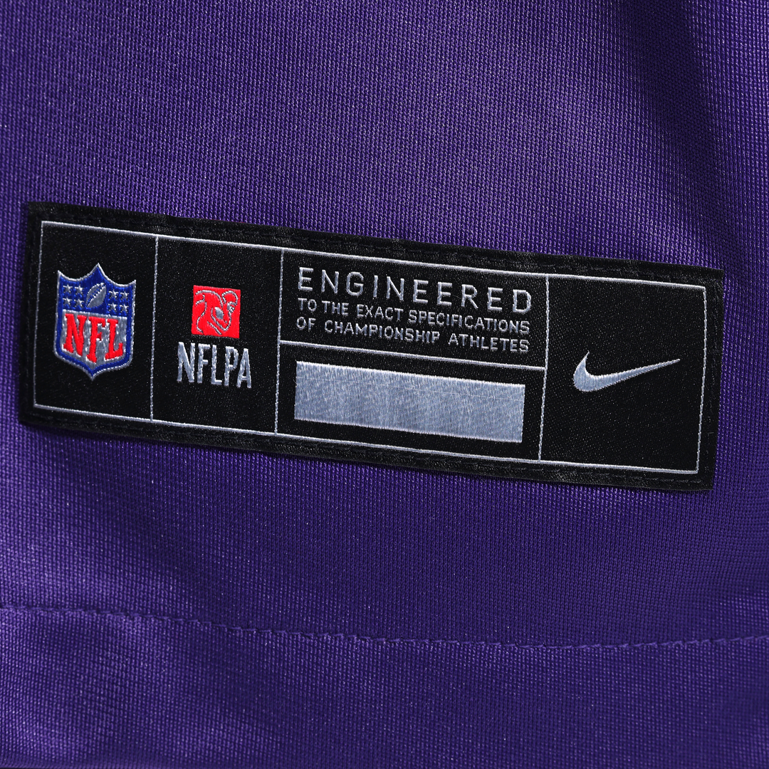 Minnesota Vikings Zavier Scott Nike Purple Team Game Jersey