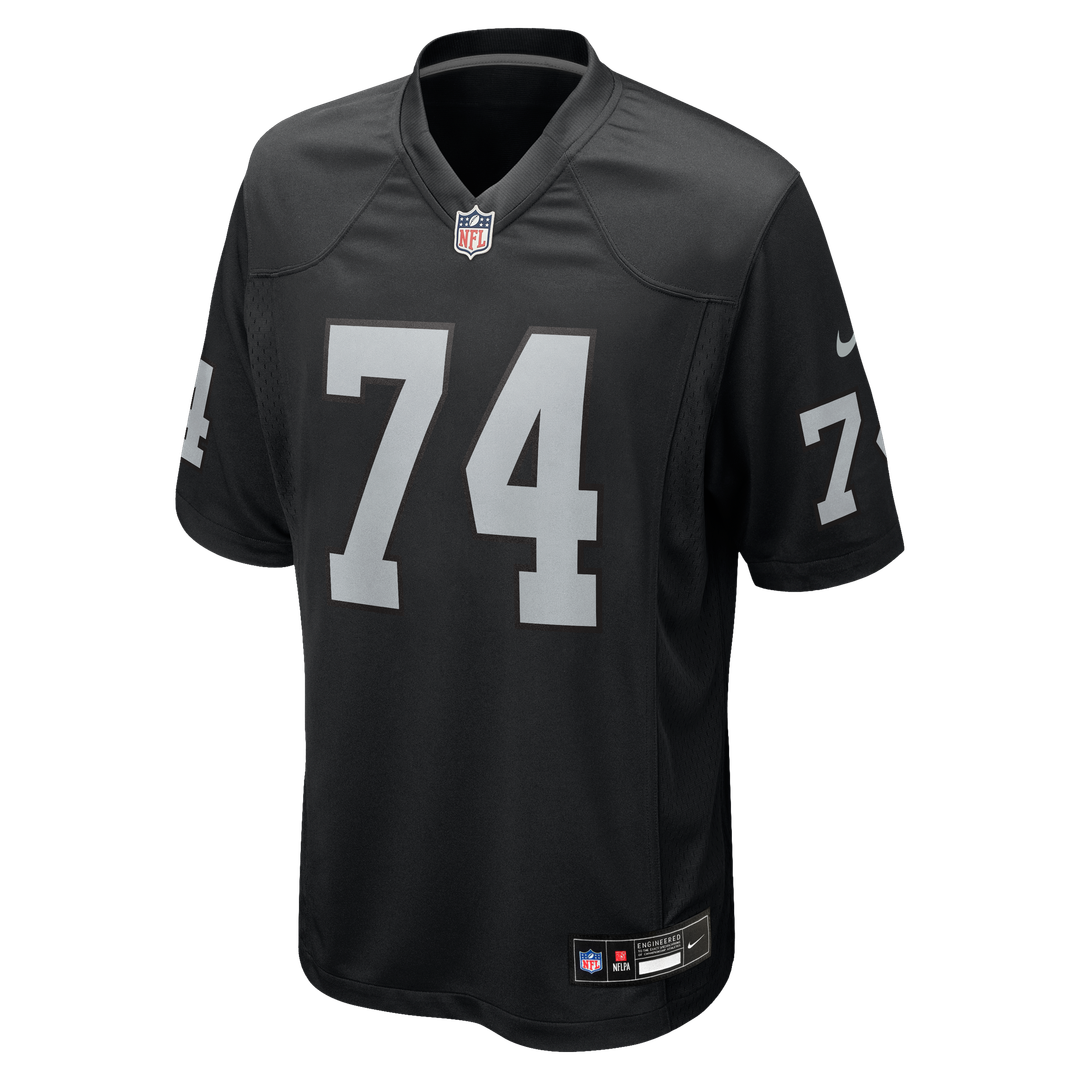 Las Vegas Raiders Kolton Miller Nike Black Game Jersey