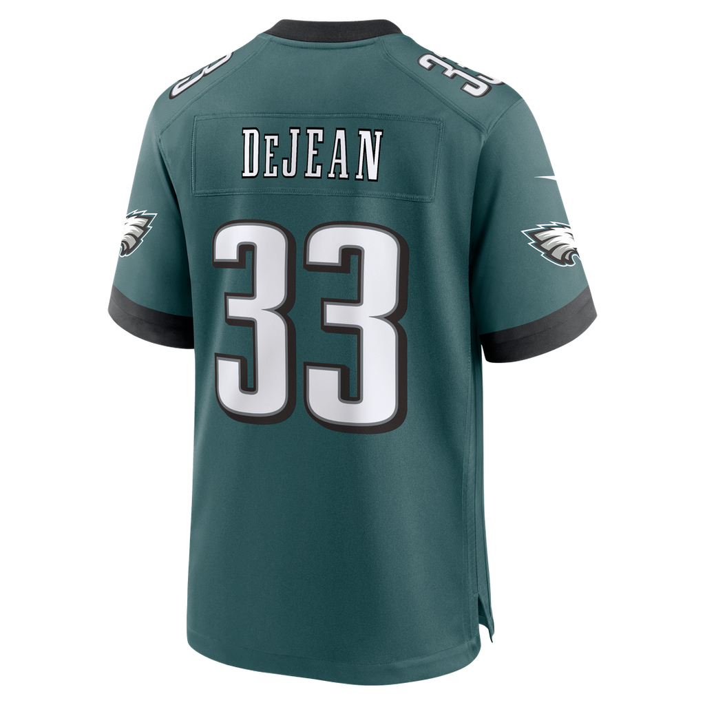 Philadelphia Eagles Cooper DeJean Nike White Game Jersey