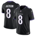 Baltimore Ravens Lamar Jackson Nike Black Alternate Alternate Vapor F.U.S.E. Stitched Limited Jersey