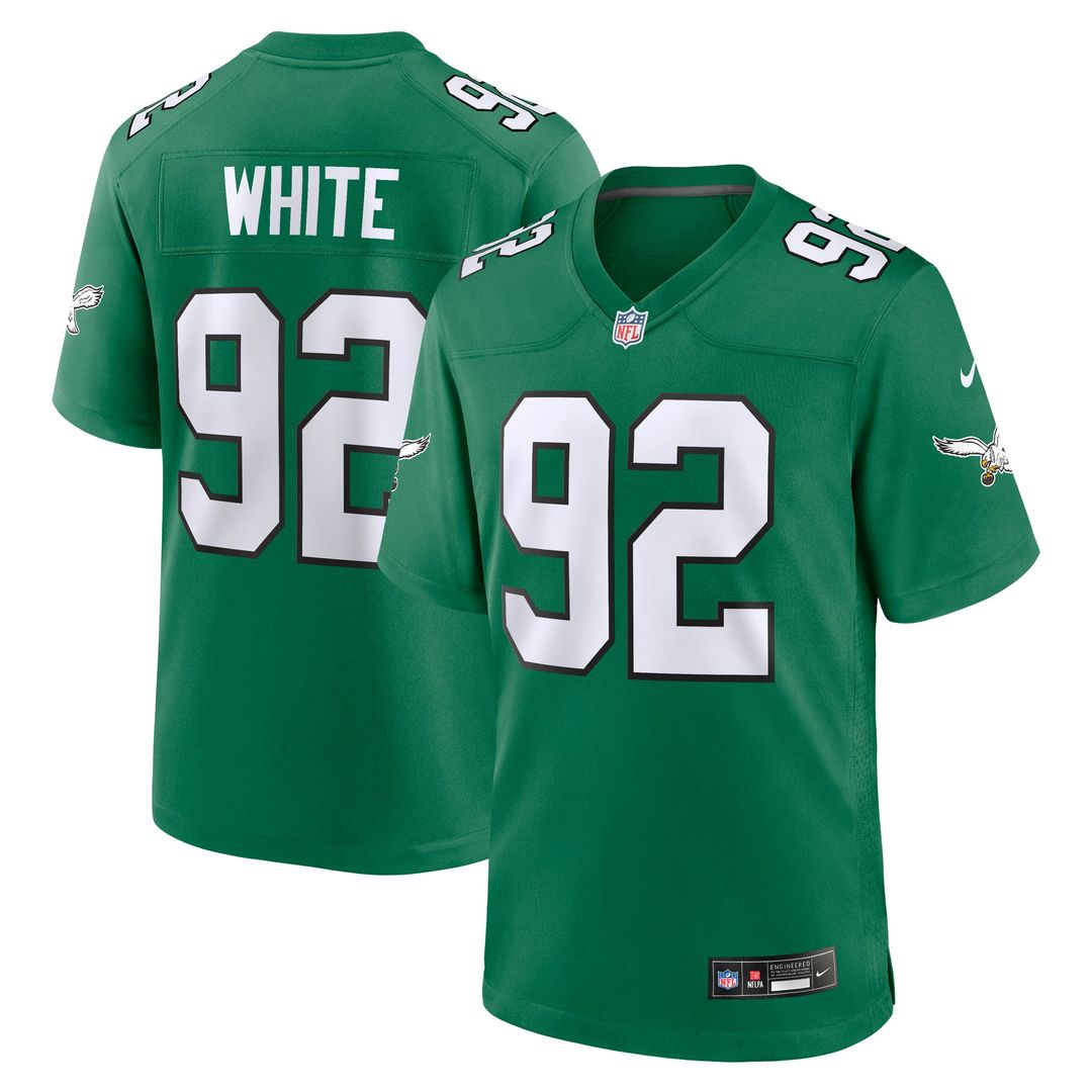 Philadelphia Eagles Reggie White Nike Kelly Green Retired Player Alternate Game Jersey