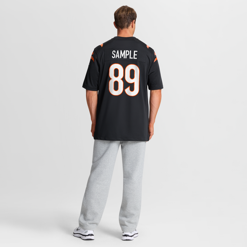Cincinnati Bengals Drew Sample Nike Black Game Jersey