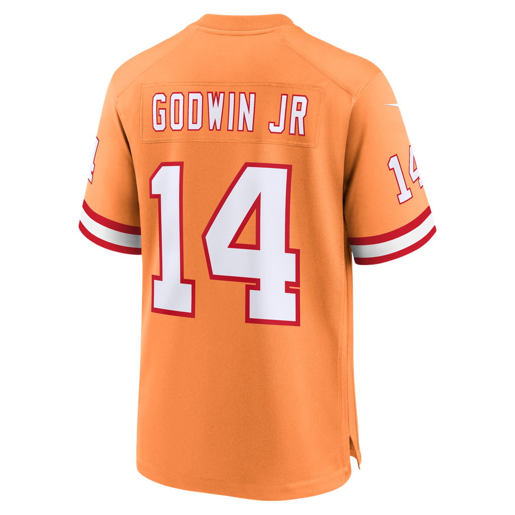 Tampa Bay Buccaneers Chris Godwin Jr. Nike Orange Alternate Game Player Jersey