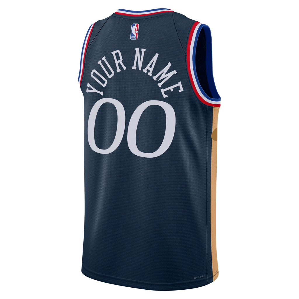 Nike Philadelphia 76ers 2025/26 City Edition Swingman Jersey - Custom - Unisex