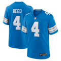 Detroit Lions D.J. Reed Nike Blue Team Game Jersey