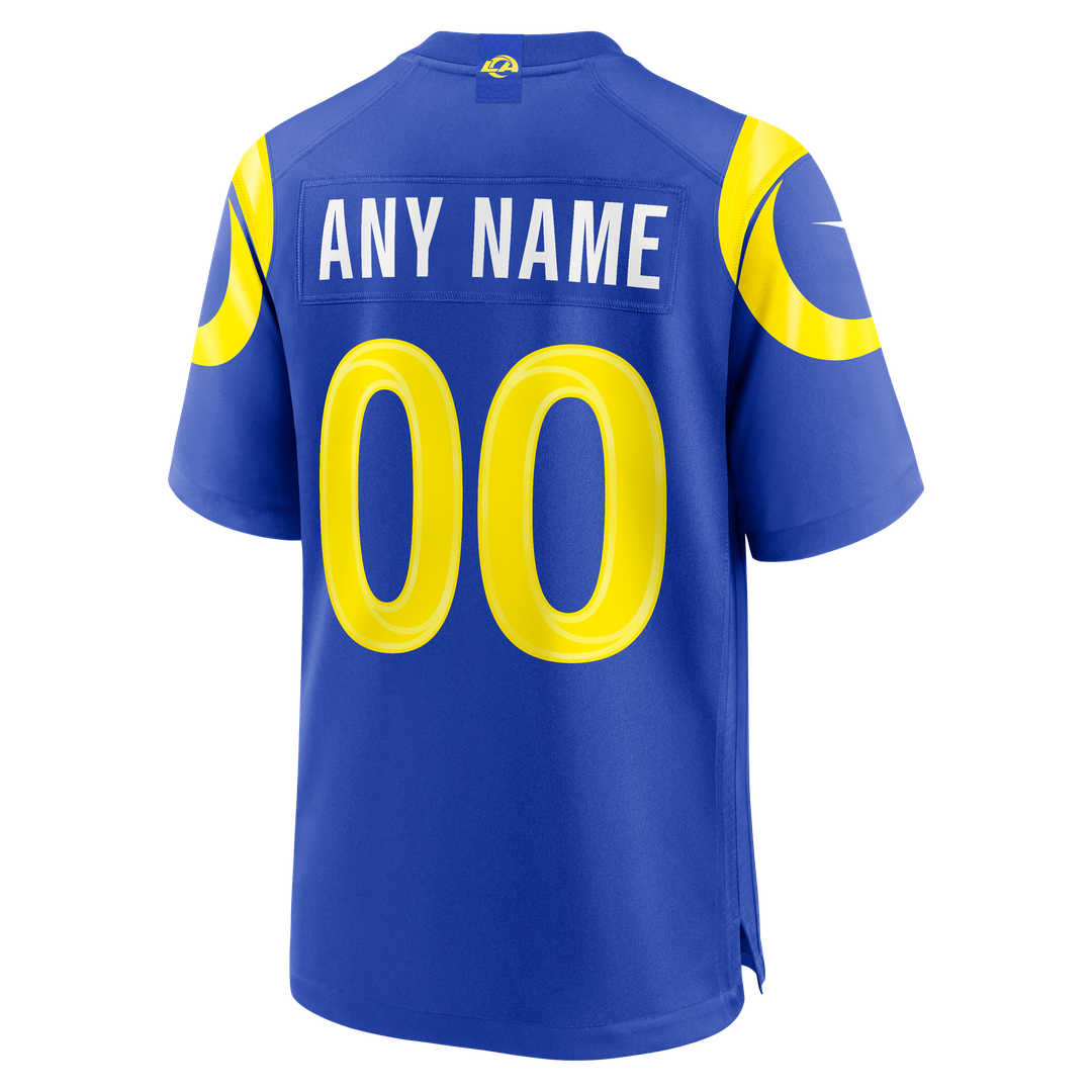 Los Angeles Rams Nike White Alternate Custom Jersey