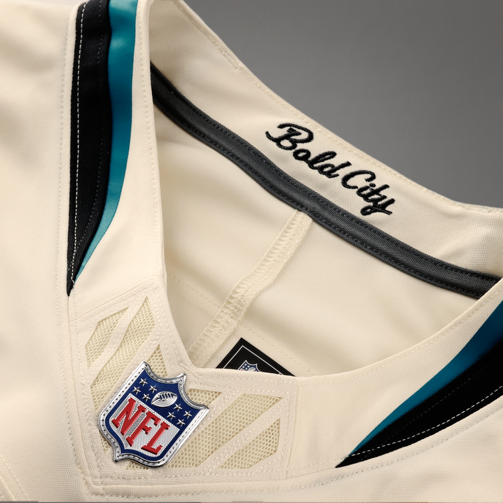 Jacksonville Jaguars Parker Washington Nike Natural 2026 Rivalries Collection Stitched Limited Jersey