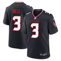 Houston Texans Tank Dell Nike Navy Game Jersey