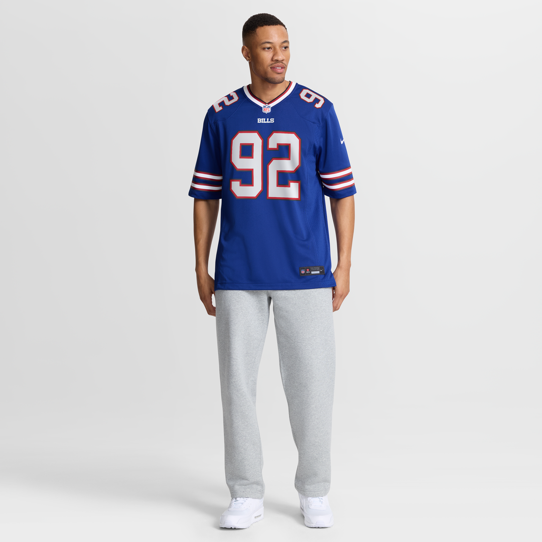 Buffalo Bills Zane Durant Nike Royal Team Game Jersey