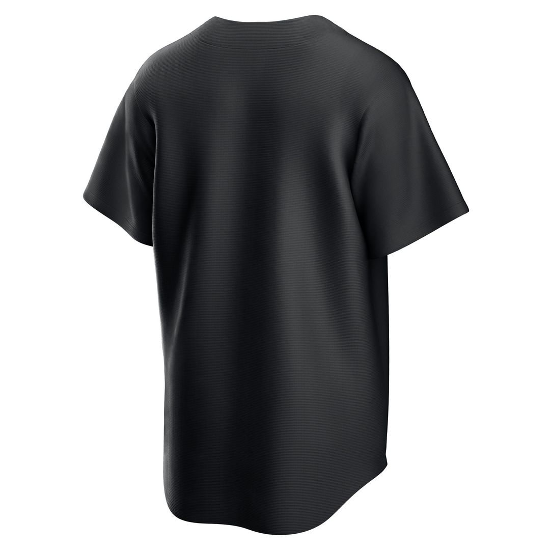 Cleveland Guardians Nike Black Replica Jersey