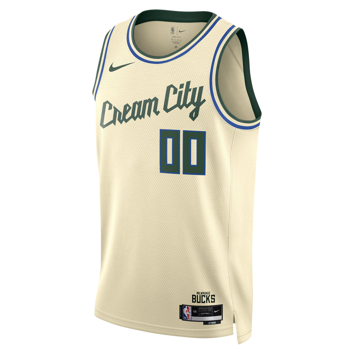 Nike Milwaukee Bucks 2025/26 City Edition Swingman Jersey - Custom - Unisex