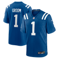 Indianapolis Colts Number 1 Groom Nike Royal Game Jersey
