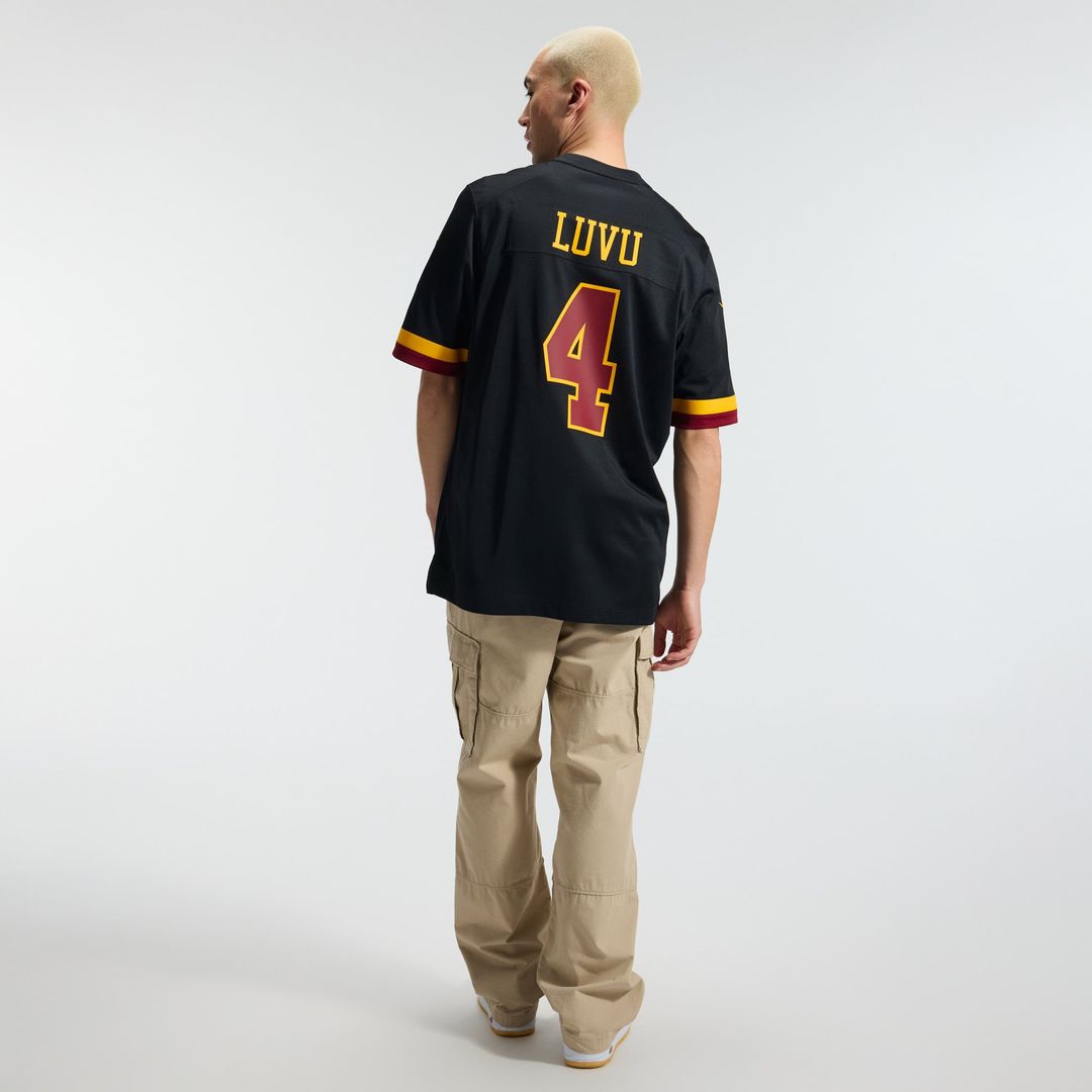 Washington Commanders Frankie Luvu Nike White Game Super Bowl Era Jersey