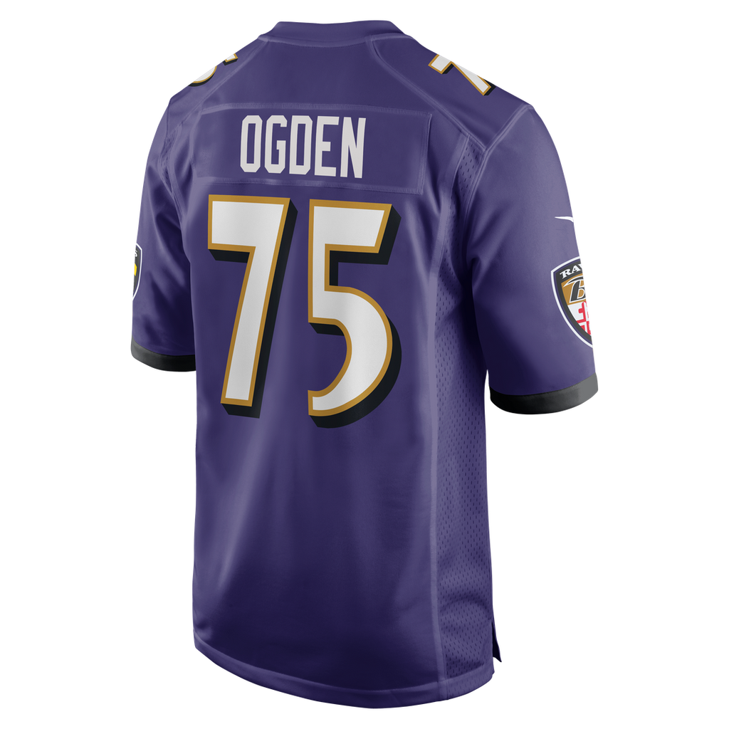 Baltimore Ravens Jonathan Ogden Nike Purple Game Retired Player Jersey