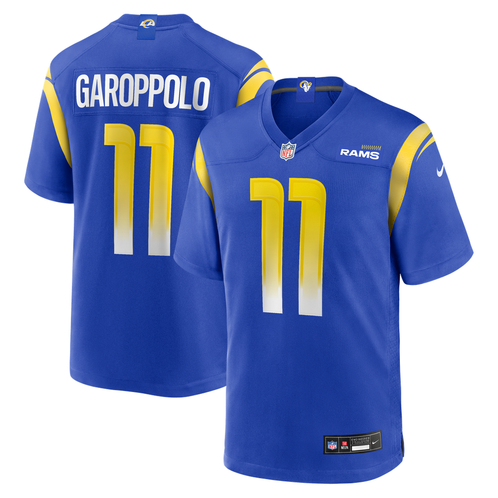 Los Angeles Rams Jimmy Garoppolo Nike Royal Game Jersey