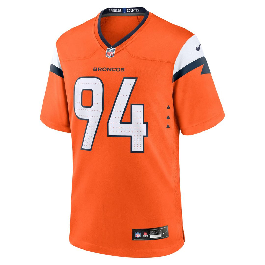 Denver Broncos DeMarcus Ware Nike Orange Team Retired Game Jersey