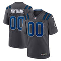 Indianapolis Colts Nike Anthracite 2026 Rivalries Collection Game Custom Jersey