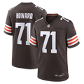 Cleveland Browns Tytus Howard Nike Brown Team Game Jersey