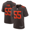 Cleveland Browns Spencer Fano Nike Brown Alternate Game Jersey