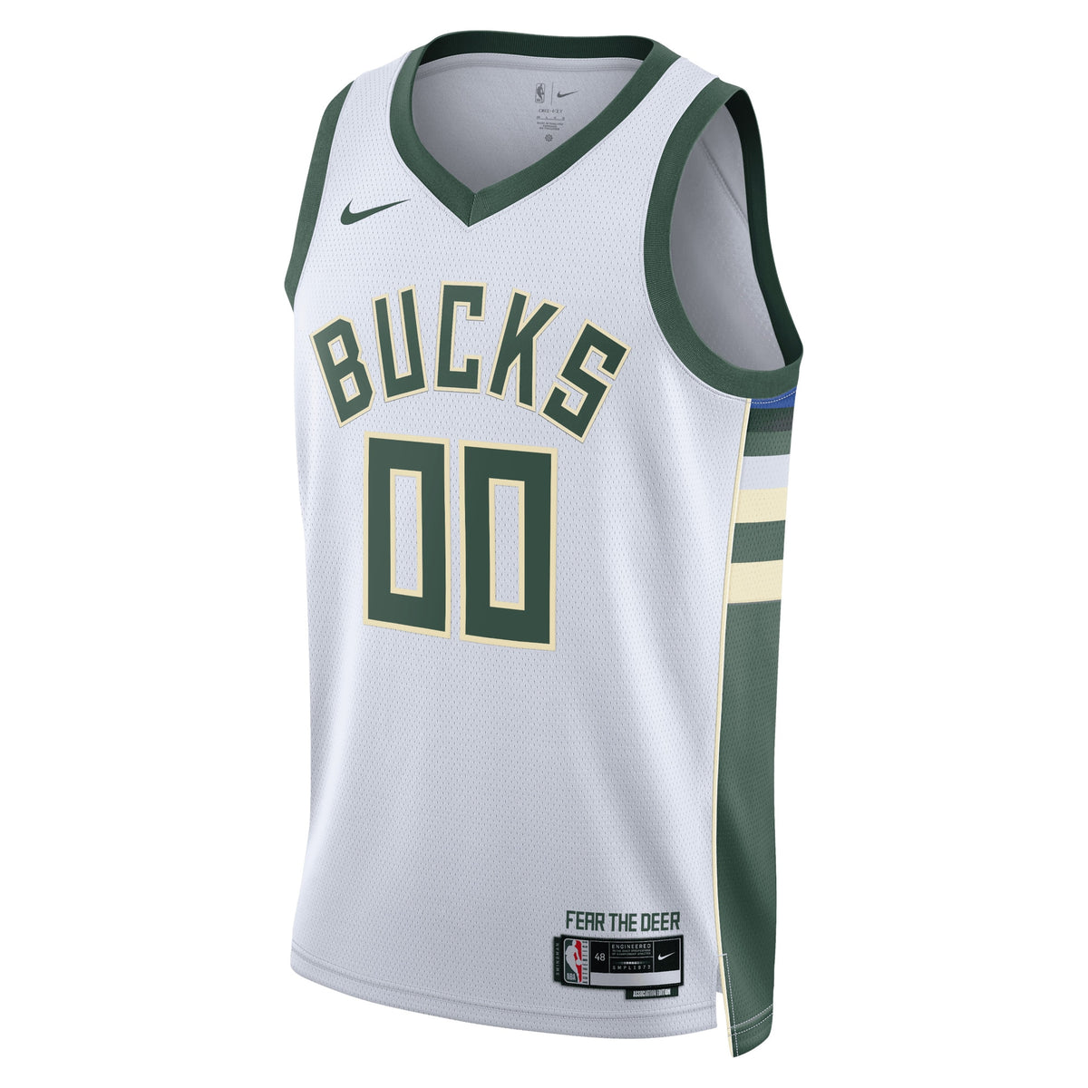 Milwaukee Bucks Nike Association Swingman Jersey - Custom - Unisex