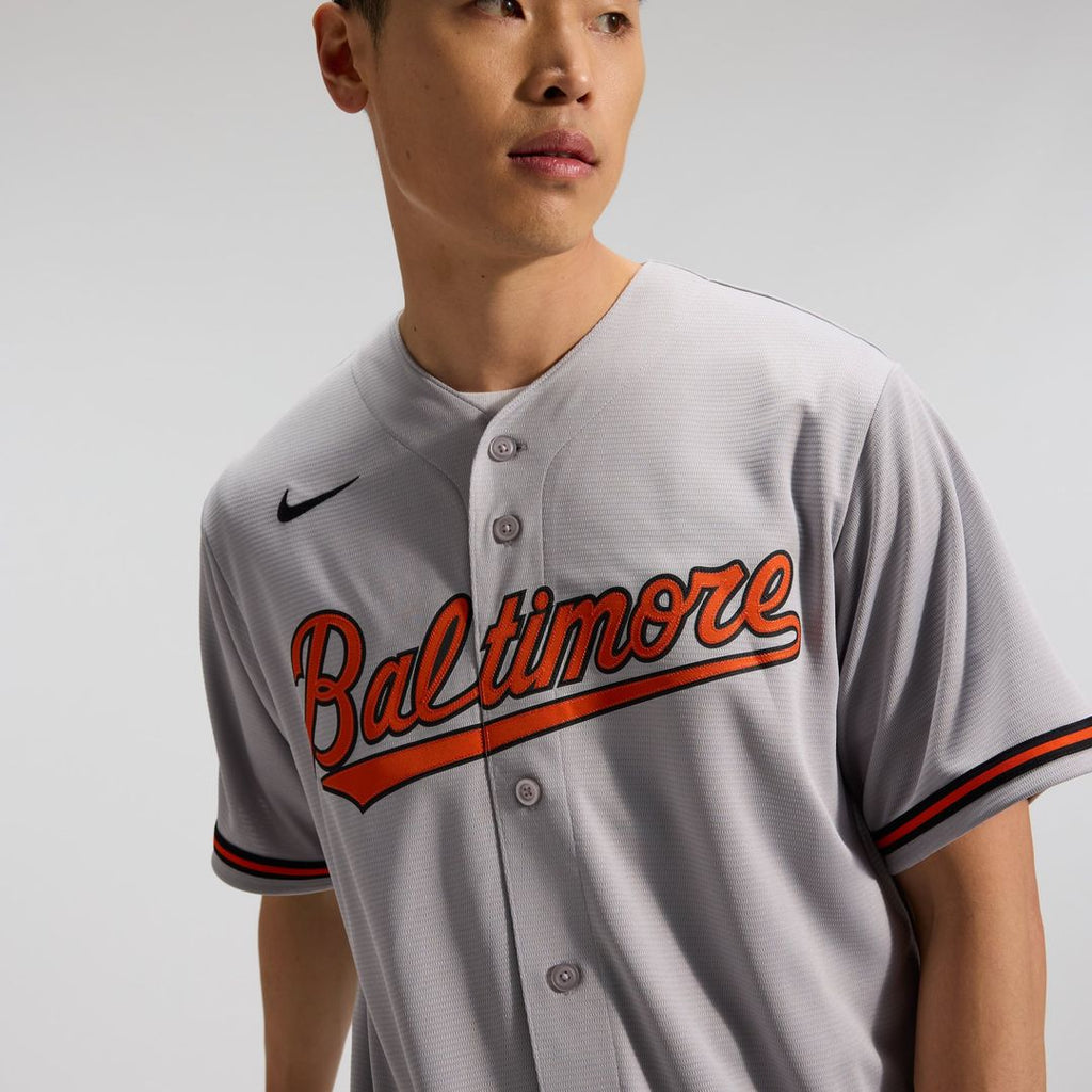 Baltimore Orioles Nike Gray Road Replica Team Jersey