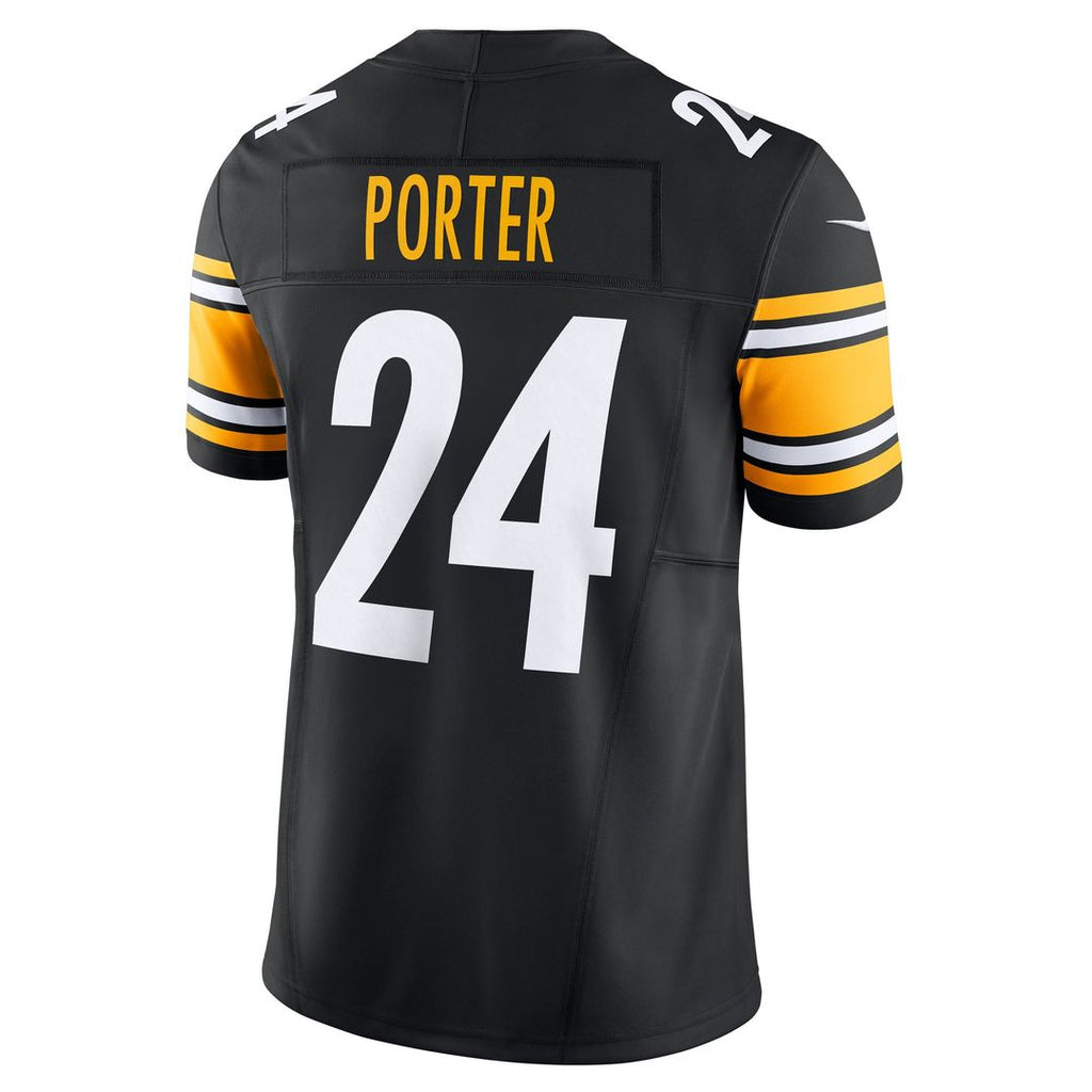 Pittsburgh Steelers Joey Porter Jr. Nike Gold Alternate 1933 Throwback Vapor F.U.S.E. Limited Jersey